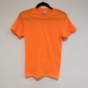 American Apparel, Neon Fifty Fifty, Orange Short-Sleeve T-Shirt, Size XS